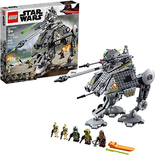 The Lego Star Wars Millennium Falcon and Luke Skywalker have nothing on the Lego Star Wars Death Star and AT-AP/AT-AT walker.  There's No Darth Vader, but you'll find other Lego Star Wars minifigures. Lego icons you might find on Hulu or HBO like Chewbacca in microscale.  Do you like what Disney did with Star Wars? I really was entertained by Star Wars A New Hope myself.