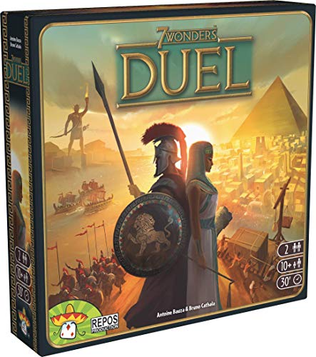 7 Wonder Duel Two Player Board Game