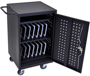 Luxor Mobile Home Office Tablet Charging Station - iPad cart