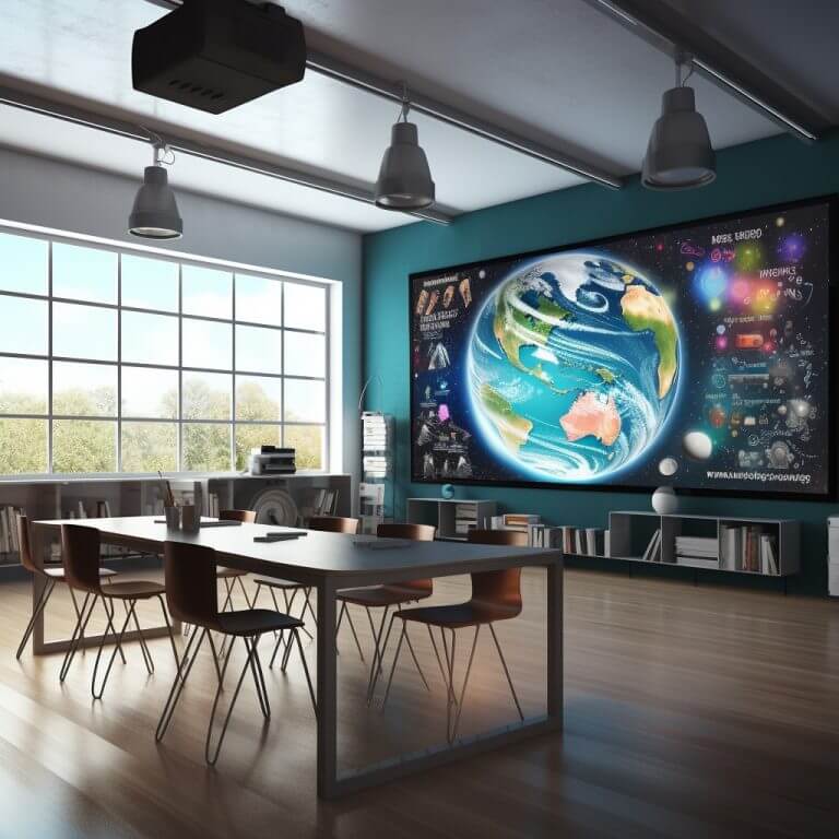 The History of Projector Technology in Education