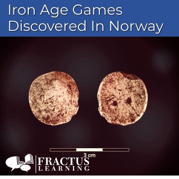 iron age game pieces - photo by UiB ( the University Museum of Bergen)