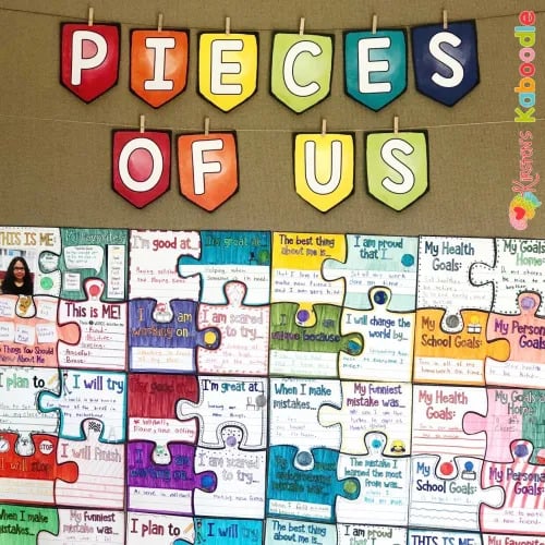 Pieces of The Puzzle Unique Bulletin Board Ideas Decorations