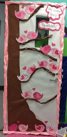 Tweethearts Valentines Day Door Display