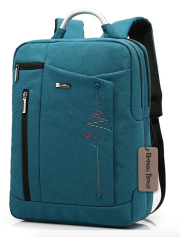 Bronze Times (TM) Premium Shockproof Canvas Laptop Backpack - school backpacks